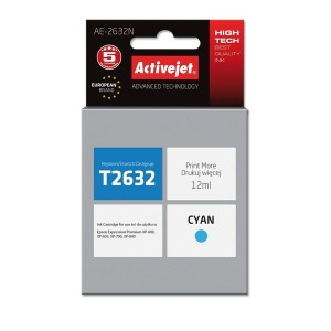 Original Ink Cartridge Activejet AE-2632N Cyan