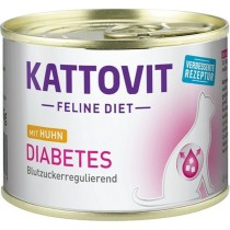 Cat food Kattovit Feline Diet Diabetes Chicken 185 g