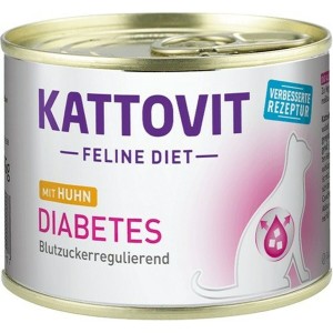 Cat food Kattovit Feline Diet Diabetes Chicken 185 g