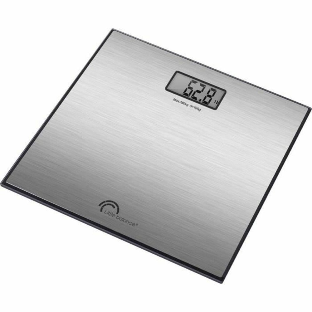 Digitale Personenwaage Little Balance 8159 Schwarz Stahl Edelstahl 180 kg