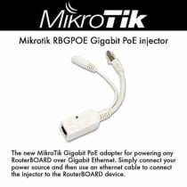 Injecteur PoE Mikrotik RBGPOE Gigabit Ethernet