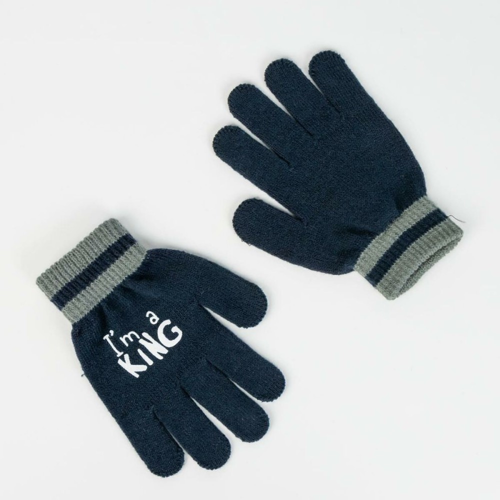 Bonnet et gants The Lion King Gris