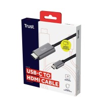 Câble HDMI Trust 23332 Noir métallique