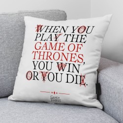 Housse de coussin Game of Thrones Play Got A Multicouleur 45 x 45 cm