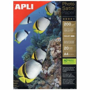 Glossy Photo Paper Apli 04453 A4 20 Sheets (20 Units)