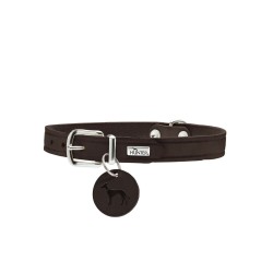 Collier pour Chien Hunter Aalborg Chocolat XS/S 28-33 cm