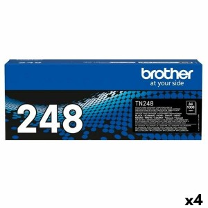 Toner Brother TN248 Schwarz (4 Stück)