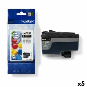 Cartouche d'encre originale Brother MFC-J4340DW J4540DWXL J4540DW Noir (5 Unités)