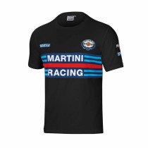 T shirt à manches courtes Sparco MARTINI RACING Noir Taille M