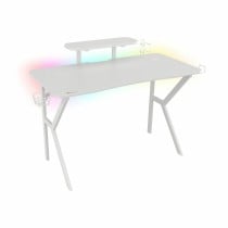 Table Gaming Genesis Holm 320 RGB Blanc