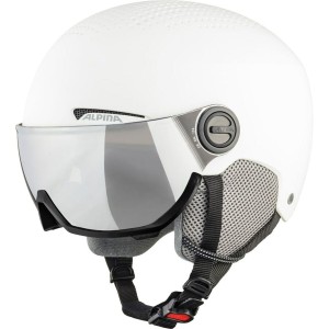 Casque de ski Alpina Arber Visor Q Lite Blanc Monochrome 54-58 cm