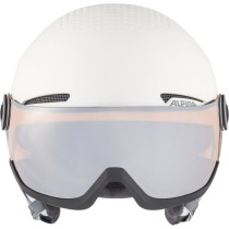 Casque de ski Alpina Arber Visor Q Lite Blanc Monochrome 54-58 cm