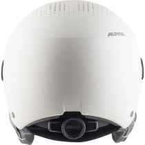 Casque de ski Alpina Arber Visor Q Lite Blanc Monochrome 54-58 cm