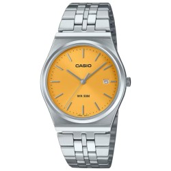 Herrenuhr Casio Gelb Silberfarben (Ø 35 mm)