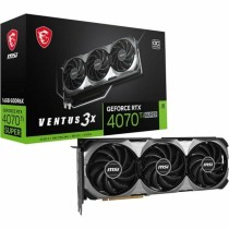 Grafikkarte MSI SUPER 16G VENTUS 3X OC GEFORCE RTX 4070 16 GB GDDR6 NVIDIA GEFORCE RTX 4070 TI