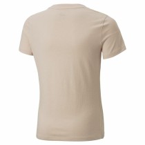 Kurzarm-T-Shirt für Kinder Puma Beige