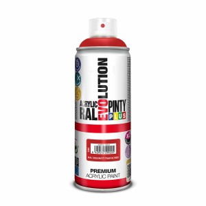 Peinture en spray Pintyplus Evolution RAL 3020 Traffic Red 400 ml Mat