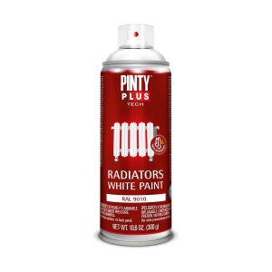 Peinture en spray Pintyplus Tech RAL 9010 400 ml Radiateur Blanc