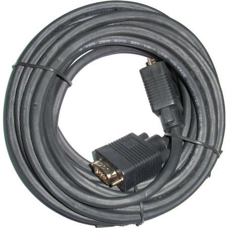 VGA Cable 3GO 10m VGA M/M 10 m Black