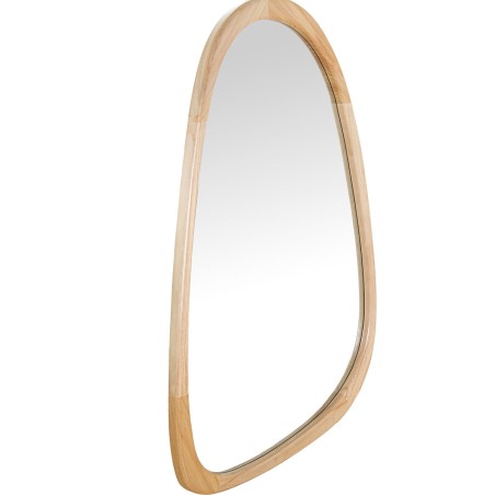 Wall mirror Alexandra House Living Natural Wood Abstract 60 x 2,5 x 90 cm