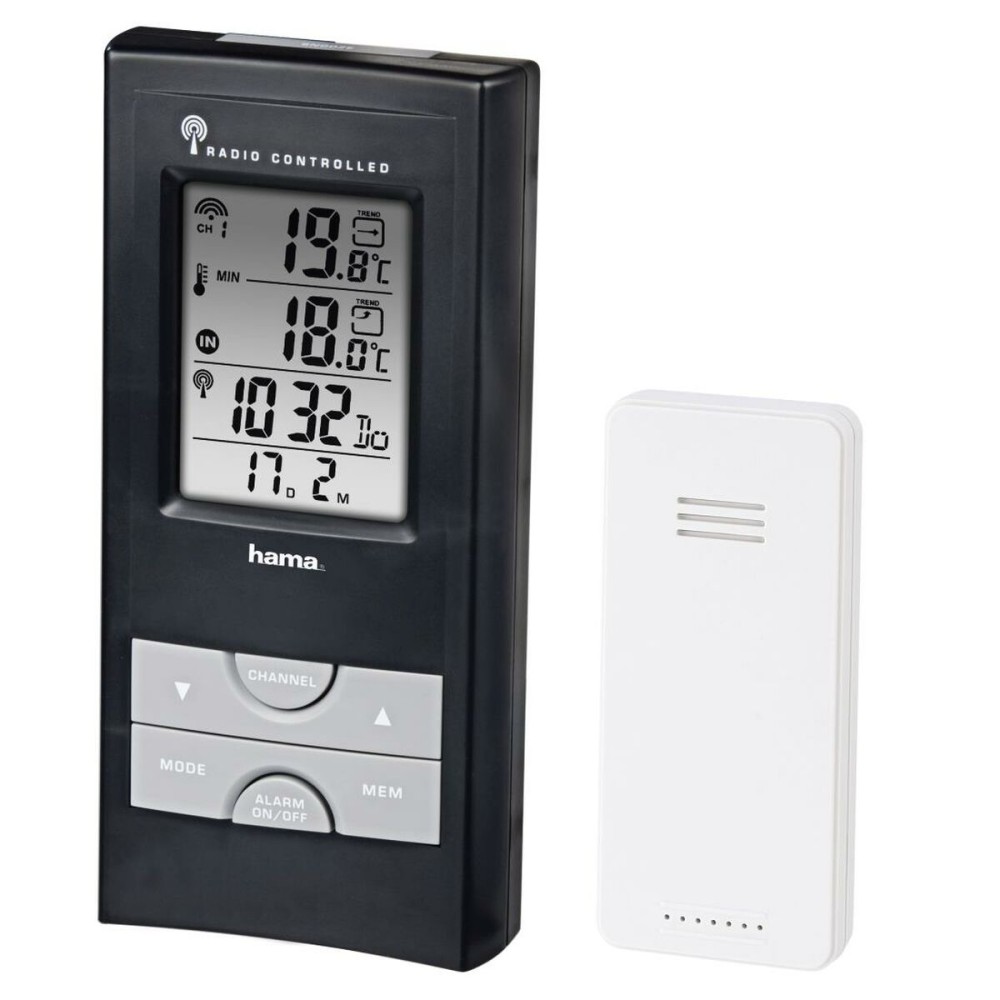 Multi-function Weather Station Hama EWS-165 Black