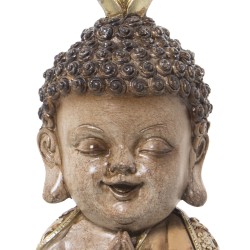 Deko-Figur Alexandra House Living Acryl Kunststoff Melamine Buddha 13 x 10 x 23 cm