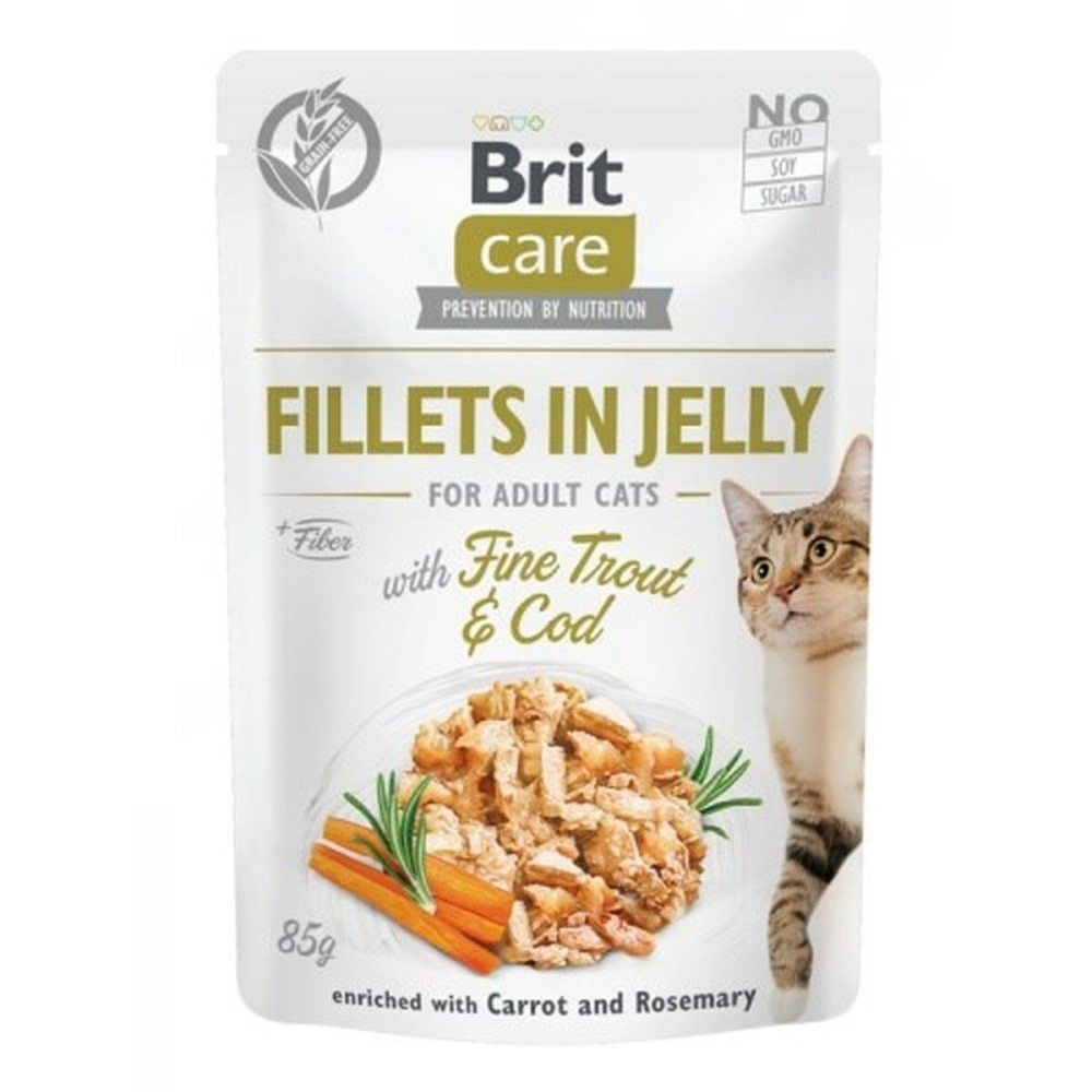 Cat food Brit Jelly Chicken Cod 85 g