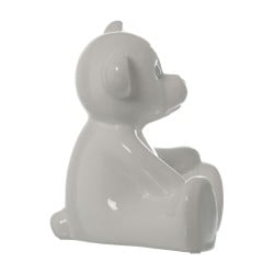 Figurine Décorative Alexandra House Living Blanc Céramique Ours