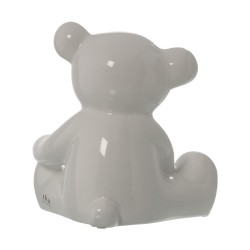 Decorative Figure Alexandra House Living White Ceramic Bear