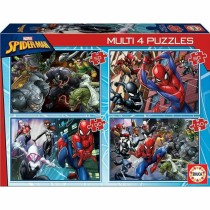 Set de 4 Puzzles Spiderman Educa 18102 380 Pièces