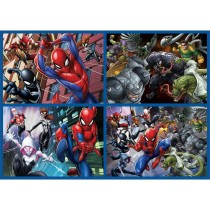 Set de 4 Puzzles Spiderman Educa 18102 380 Pièces