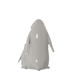 Figurine Décorative Alexandra House Living Blanc Céramique Pingouin