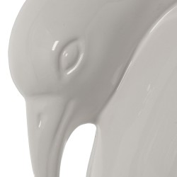 Figurine Décorative Alexandra House Living Blanc Céramique Pingouin