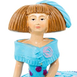 Deko-Figur Alexandra House Living Menina Celeste Acryl Kunststoff Melamine