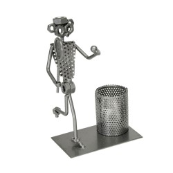 Decorative Figure Alexandra House Living Metal 21 x 13 x 8 cm