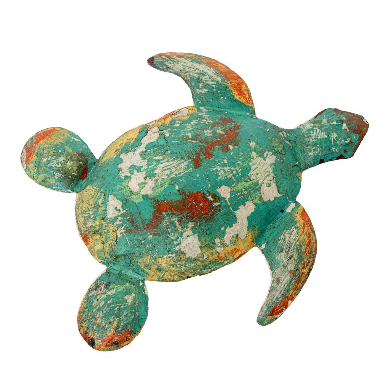 Figurine Décorative Alexandra House Living Métal Tortue 21 x 3 x 19 cm