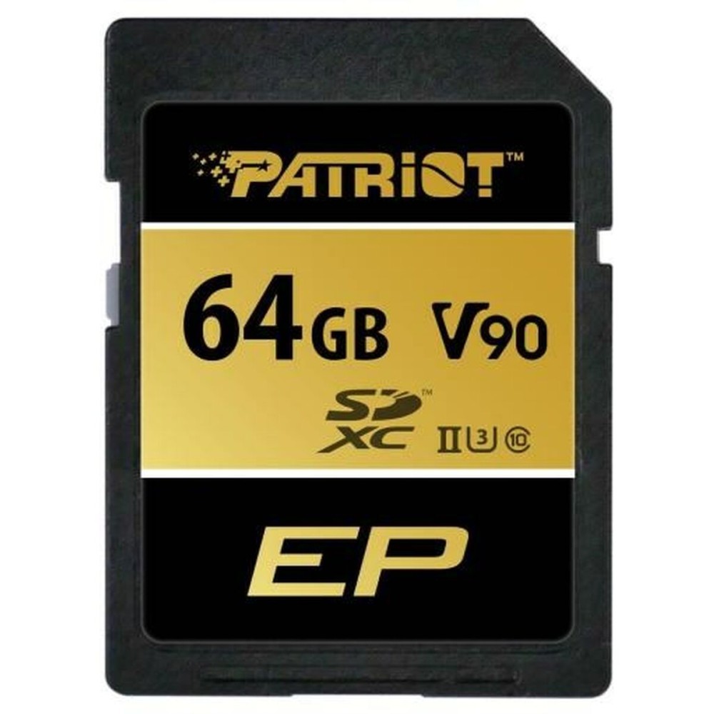 Mikro SD Speicherkarte mit Adapter Patriot Memory PEF64GEP92SDX 64 GB