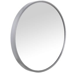 Wall mirror Alexandra House Living Silver Plastic 5 x 69 x 70 cm Circular