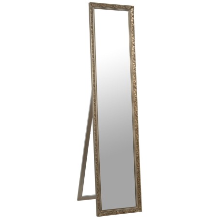 Free standing mirror Alexandra House Living Champagne 6 x 38 x 157 cm Rectangular