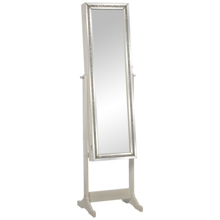 Free standing mirror Alexandra House Living White 46 x 36 x 158 cm Rectangular