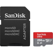 Carte Mémoire Micro SD avec Adaptateur Western Digital SDSQUAC-256G-GN6MA