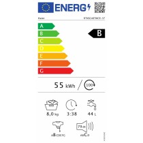 Waschmaschine Haier RTXSG48TMCE/37 1400 rpm 8 kg 41 cm Weiß