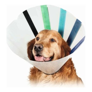 Elizabethan Dog Collar KVP EZ Clear (32-39 cm)