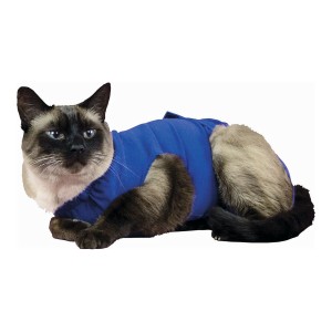 T-shirt de récupération pour animaux de compagnie KVP Bleu 35-43 cm