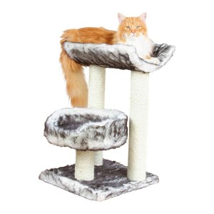 Grattoir pour Chats Trixie 44567 Arbre Sisal Noir Ø 8 cm 62 cm 36 x 36 cm