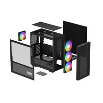 ATX Semi-tower Box DEEPCOOL CH560 DIGITAL Black