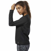 Women’s Long Sleeve T-Shirt Reebok Thermowarm Deltapeak Black