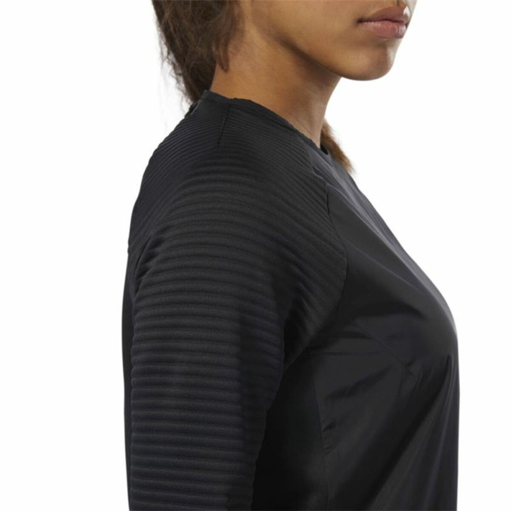 Damen Langarm-T-Shirt Reebok Thermowarm Deltapeak Schwarz