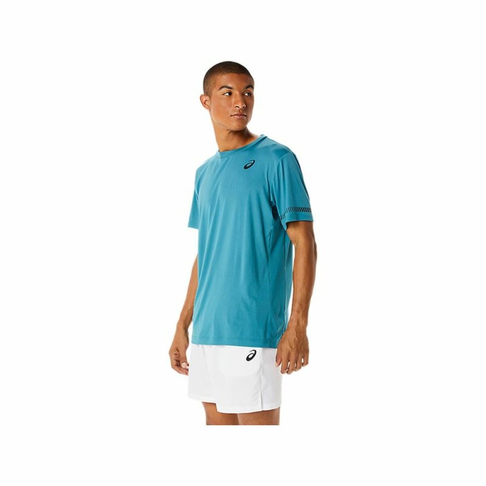 Men’s Short Sleeve T-Shirt Asics Court Blue