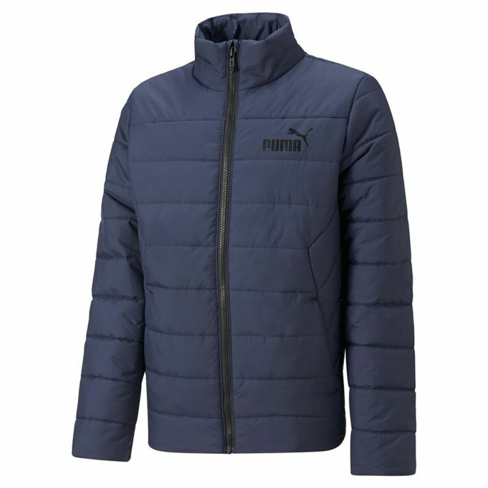 Veste de Sport pour Enfants Puma Essentials Padded Blue marine